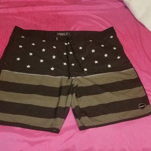 O'neill hyperfreak Size 40 American Patriotic